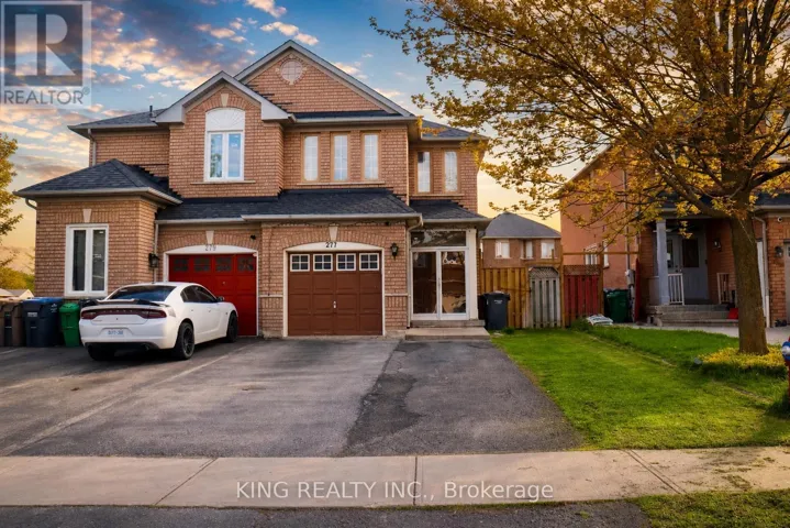 277 MORNINGMIST STREET, Brampton (Sandringham-Wellington), Ontario L6R2B9