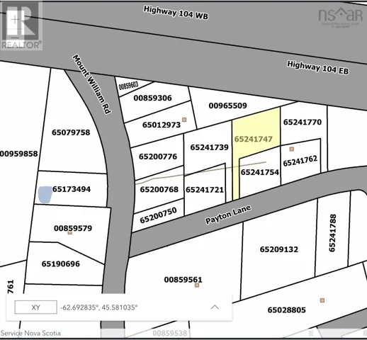 Lot 7 Payton Lane, Mount William, Nova Scotia B2H5C6