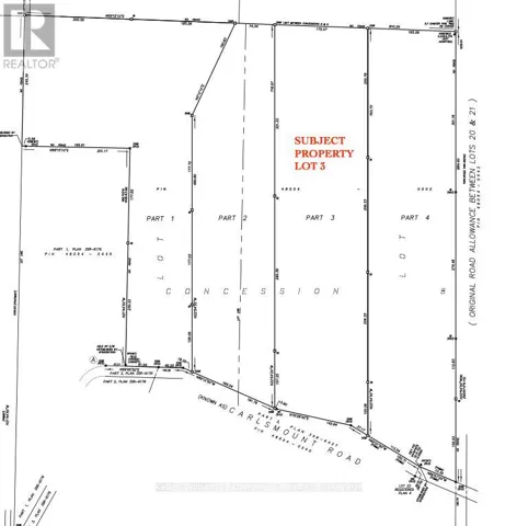 0 CARLSMOUNT ROAD, Bracebridge (Draper), Ontario P1L1X1