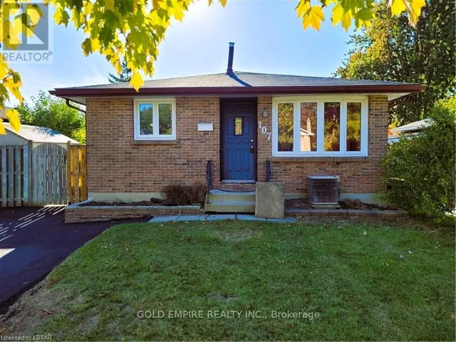 MAIN - 107 HARDING CRESCENT, London South (South Y), Ontario N6E1G2