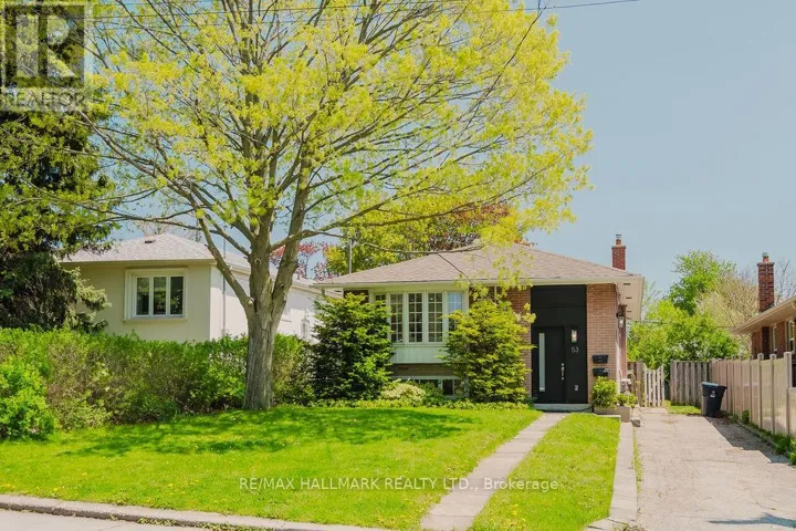 53 FRASERTON CRESCENT, Toronto (Bendale), Ontario M1J1S9