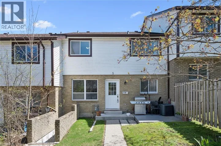 385 PIONEER Drive Unit# 5, Kitchener, Ontario N2P1L8