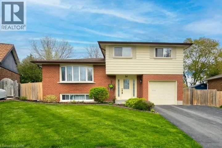 34 WESTWOOD Crescent, Kitchener, Ontario N2M2L8