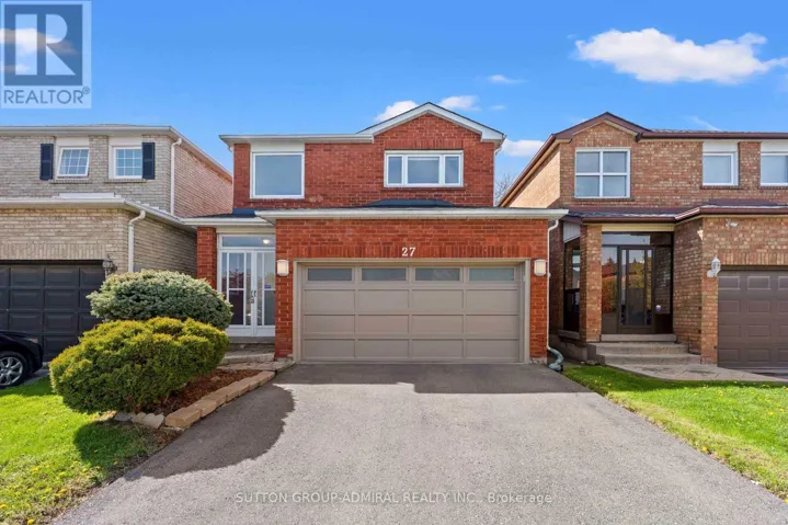 27 RAMBLEWOOD LANE, Vaughan (Brownridge), Ontario L4J6R8