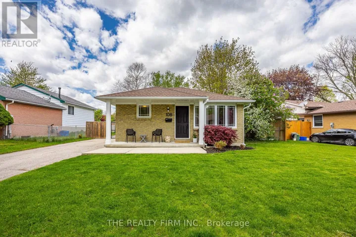 108 BRUNSWICK AVENUE, London North (North I), Ontario N6G3K8