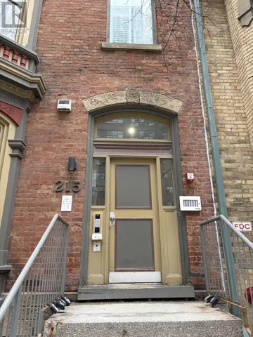 4 - 215 JARVIS STREET, Toronto (Moss Park), Ontario M5B2C1