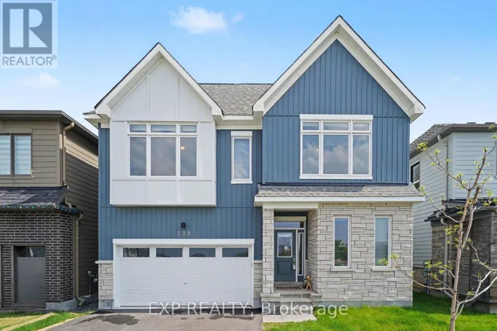 233 CONSERVANCY DRIVE, Ottawa, Ontario K2J7M5