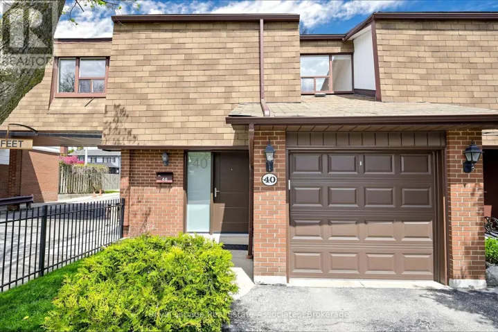 40 - 600 SILVER CREEK BOULEVARD, Mississauga (Mississauga Valleys), Ontario L5A2B4