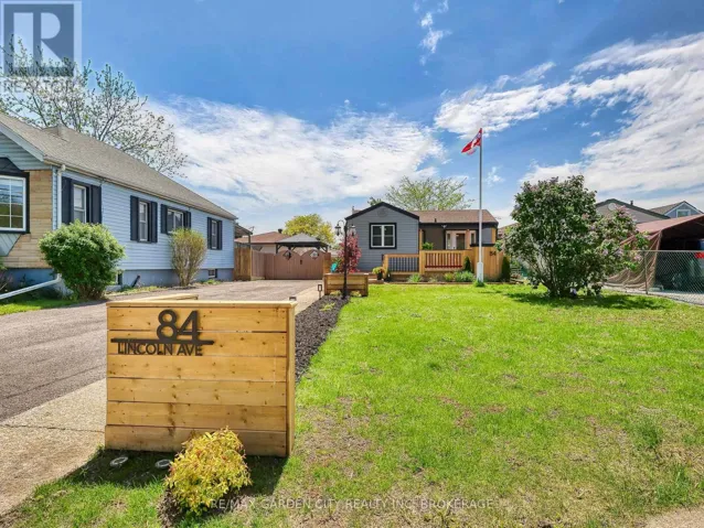 84 LINCOLN AVENUE, St. Catharines (Oakdale), Ontario L2P2C9