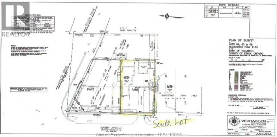 V/L BARRY Unit# SOUTH LOT, Tecumseh, Ontario N8N1E1