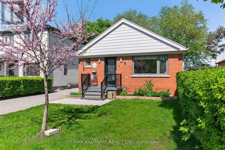 5 ELMONT DRIVE, Toronto (O'Connor-Parkview), Ontario M4B2L9