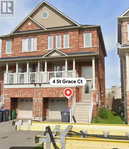 4 SAINT GRACE COURT, Brampton (Bram East), Ontario L6P3B8