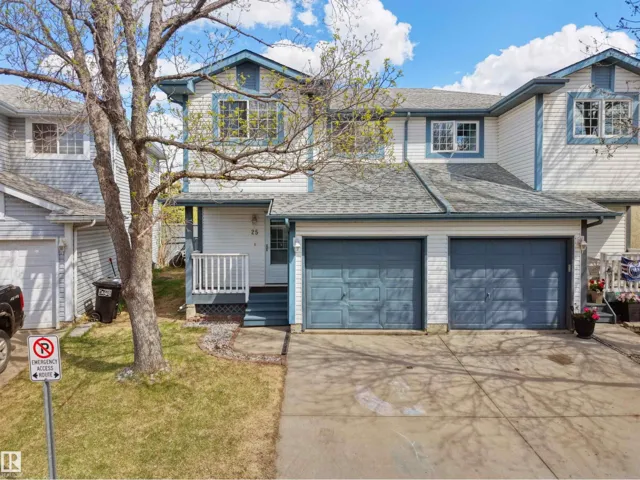 #25 501 YOUVILLE DR E NW, Edmonton, Alberta T6L6T8