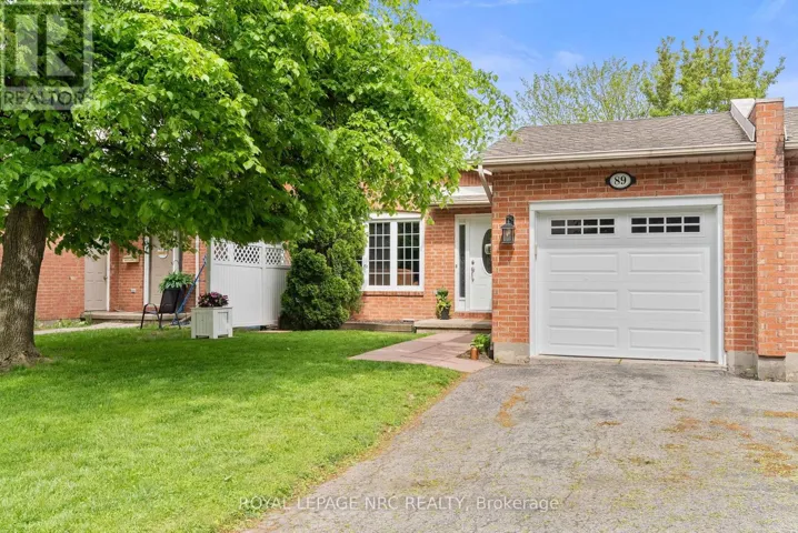 89 STONEY BROOK CRESCENT, St. Catharines (Grapeview), Ontario L2S3R8