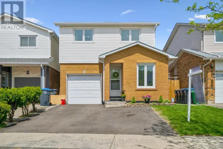 17 HISTON CRESCENT, Brampton (Madoc), Ontario L6V3P9