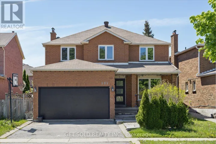 181 BROWNRIDGE DRIVE, Vaughan (Brownridge), Ontario L4J7E4