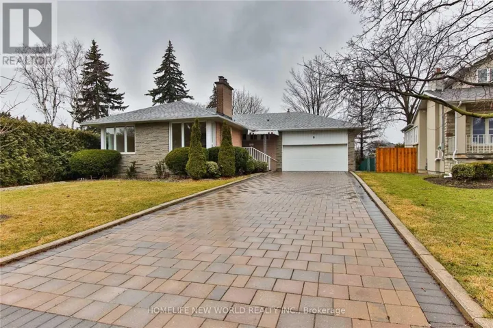 6 BATHFORD CRESCENT, Toronto (Bayview Village), Ontario M2J2S4