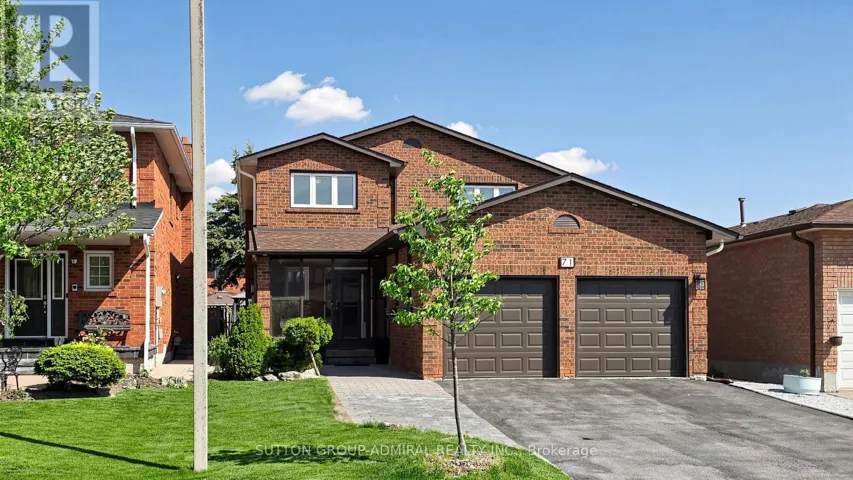 71 OLIVER LANE, Vaughan (Maple), Ontario L6A1B2