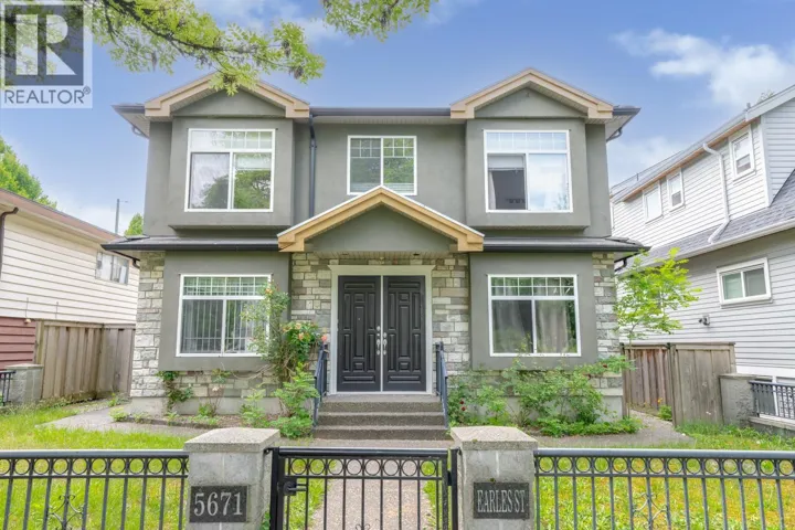 5671 EARLES STREET, Vancouver, British Columbia V5R3S3