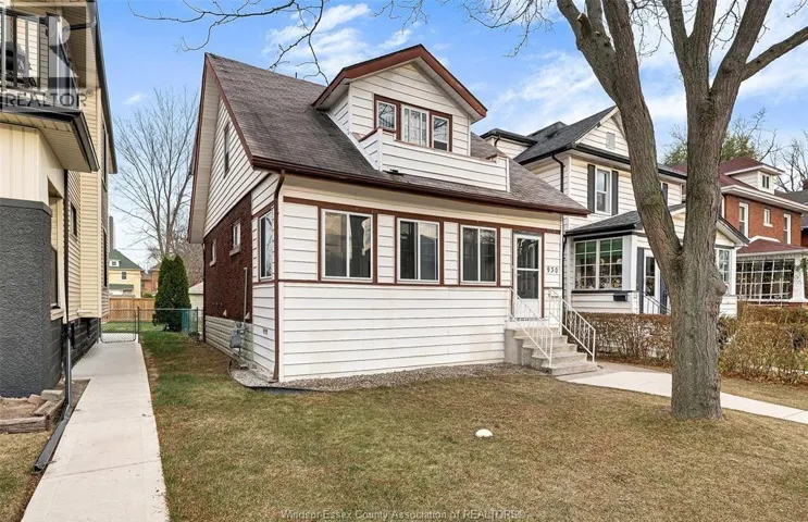 930 CHURCH STREET Unit# UPPER (NO BSMT), Windsor, Ontario N9A4T9