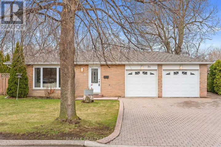 71 BELMONT DRIVE, Brampton (Avondale), Ontario L6T2K5