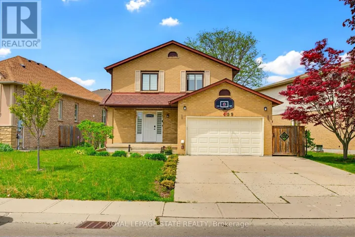 459 DICENZO DRIVE, Hamilton (Ryckmans), Ontario L9B2C4