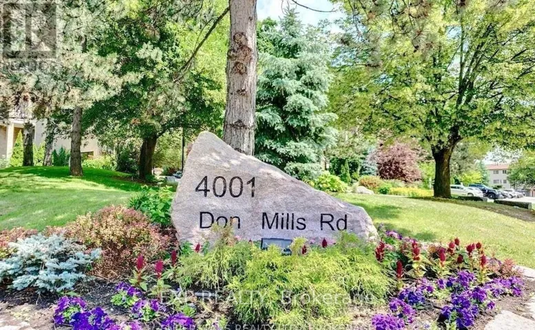 110 - 4001 DON MILLS ROAD, Toronto (Hillcrest Village), Ontario M2H3J8