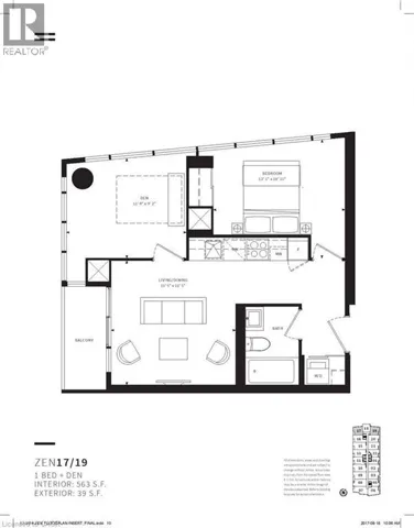 19 WESTERN BATTERY Road Unit# 2117, Toronto, Ontario M6K0E3