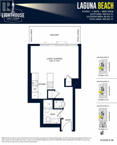 3406 - 20 RICHARDSON STREET S, Toronto (Waterfront Communities), Ontario M5A4J9