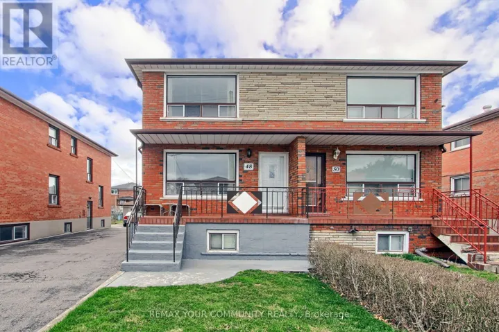48 NORTH WOODROW BOULEVARD, Toronto (Clairlea-Birchmount), Ontario M1K1W3