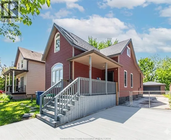 493 WELLINGTON AVENUE Unit# UPPER, Windsor, Ontario N9A5J3