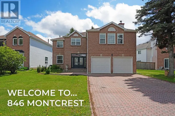 846 MONTCREST DRIVE, Ottawa, Ontario K4A3C2