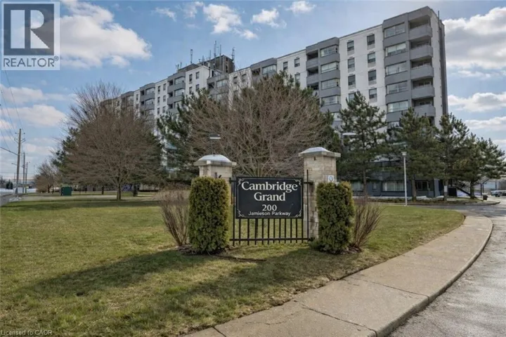 200 JAMIESON Parkway Unit# 606, Cambridge, Ontario N3C4B5