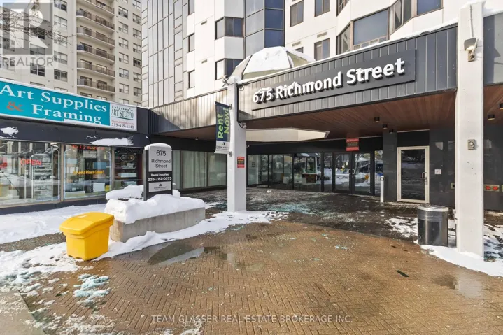 606 - 675 RICHMOND STREET, London East (East F), Ontario N6A5X4