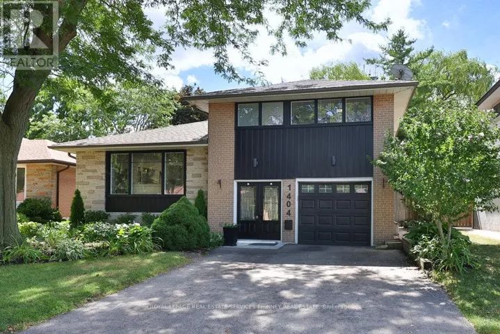 1404 LEWISHAM DRIVE, Mississauga (Clarkson), Ontario L5J3R3