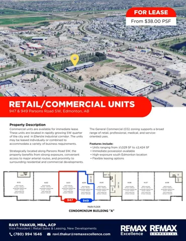 925-957 Parsons Road Southwest, Edmonton, Alberta T6X0X2