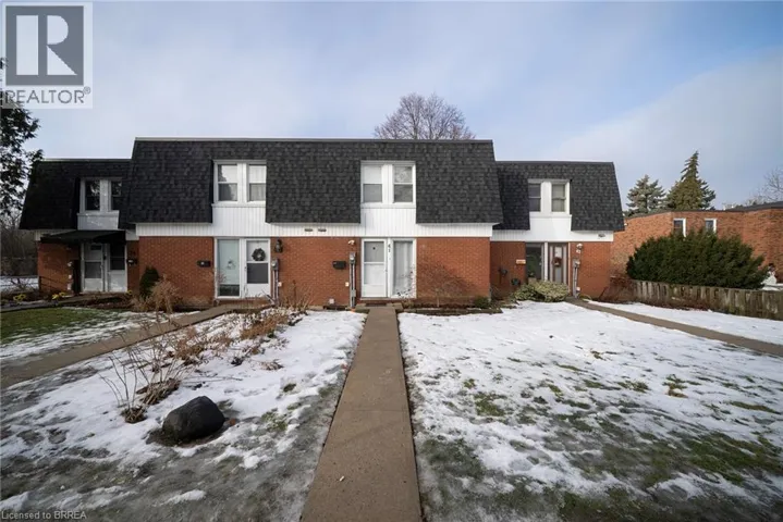 273 ELGIN Street Unit# 41, Brantford, Ontario N3S5B2