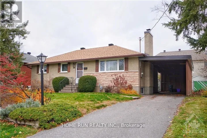 39 EPWORTH AVENUE, Ottawa, Ontario K2G2L8