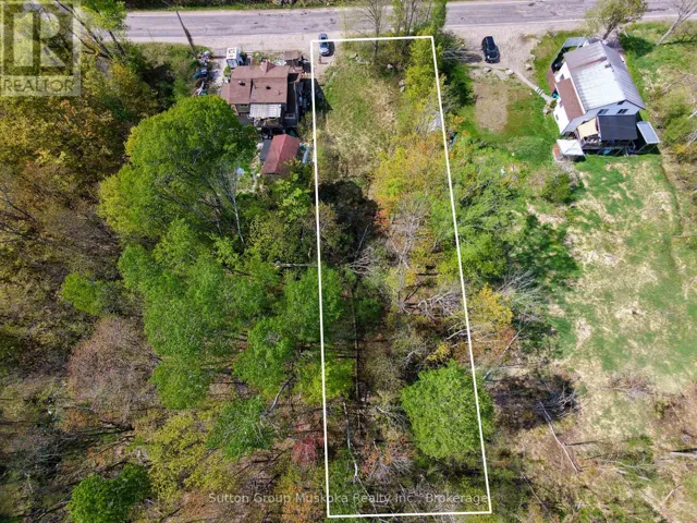 359 Town Line Rd. W. - aerial from rear of lot