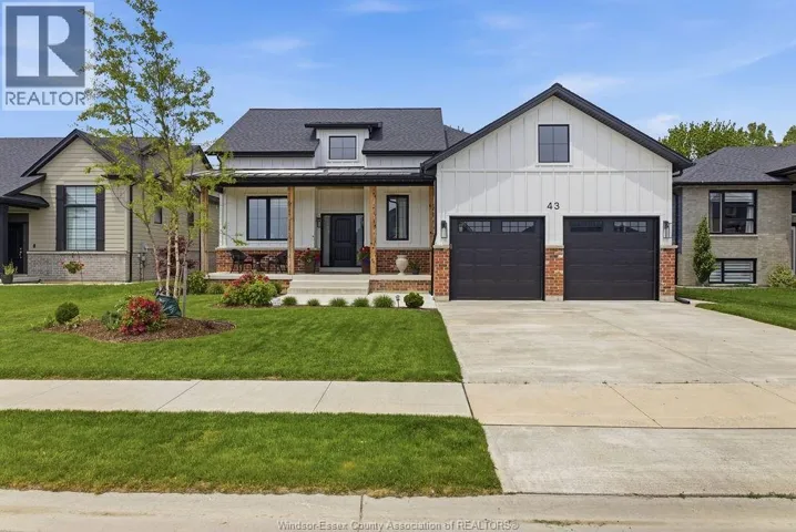 43 Belleview DRIVE, Cottam, Ontario N0R1B0