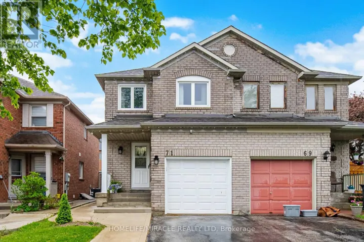 71 DANDELION ROAD, Brampton (Sandringham-Wellington), Ontario L6R1Y3