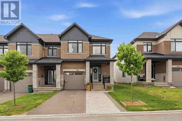 369 BROADRIDGE CRESCENT, Ottawa, Ontario K1W0M1