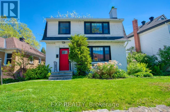 22 MOUNT PLEASANT AVENUE, Ottawa, Ontario K1S0L8