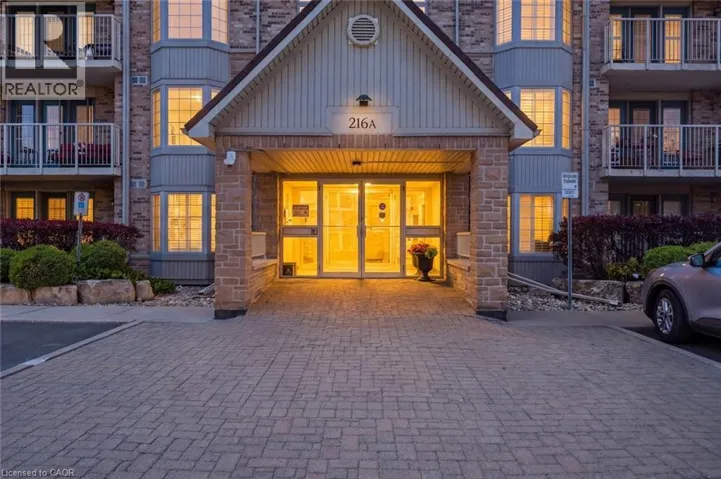 216 PLAINS Road W Unit# A307, Burlington, Ontario L7T4M3
