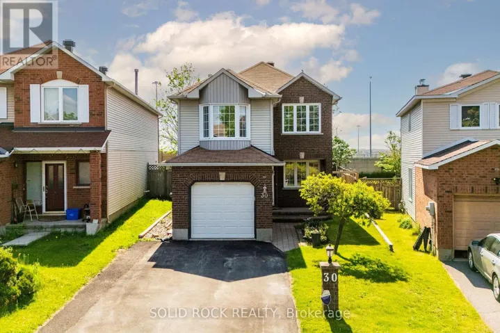 30 ROWE DRIVE, Ottawa, Ontario K2L3Y3