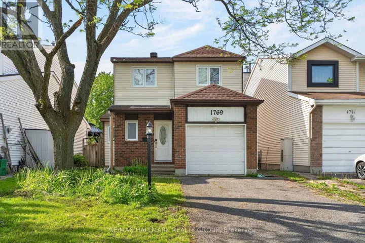1769 BROMONT WAY, Ottawa, Ontario K1C5K1