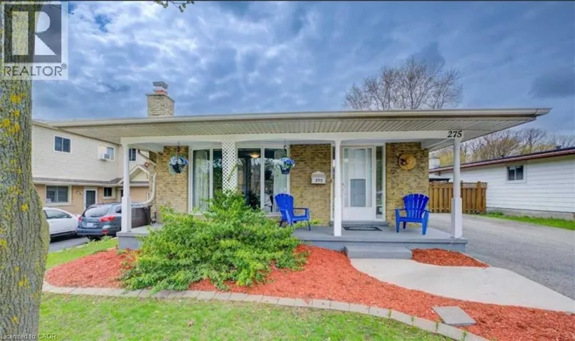 275 KINGSWOOD Drive Unit# UPPER, Kitchener, Ontario N2E1S1