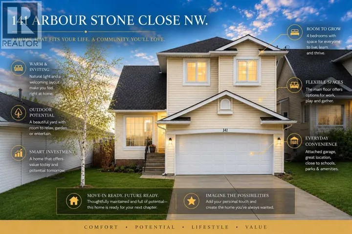 141 Arbour Stone Close NW, Calgary, Alberta T3G4T2