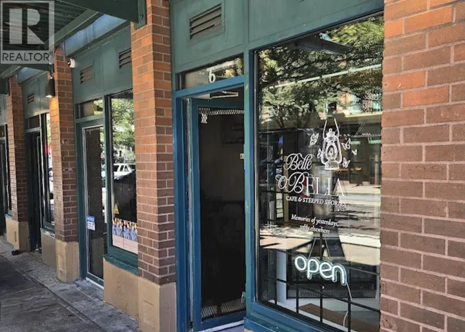 6 E CORDOVA STREET, Vancouver, British Columbia V6A4G8