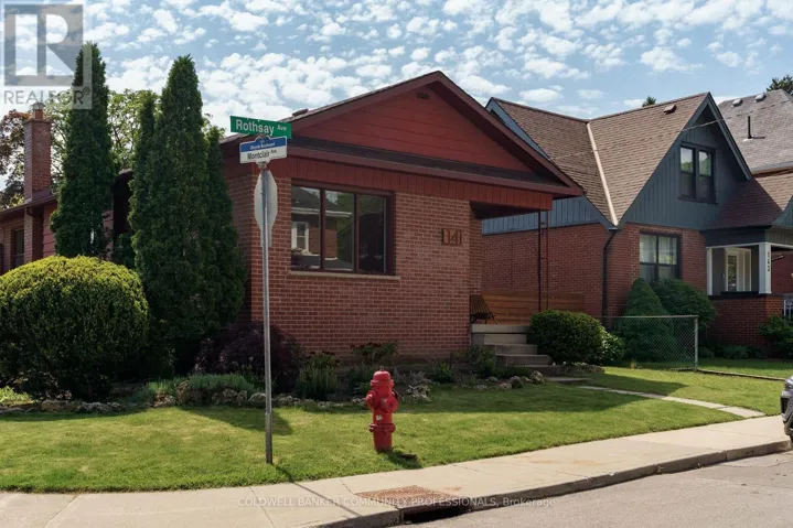141 ROTHSAY AVENUE, Hamilton (Delta), Ontario L8M3G5